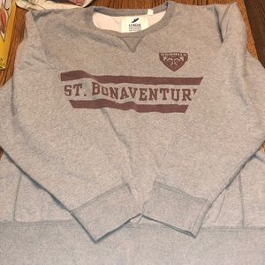 St bonaventure university crew neck